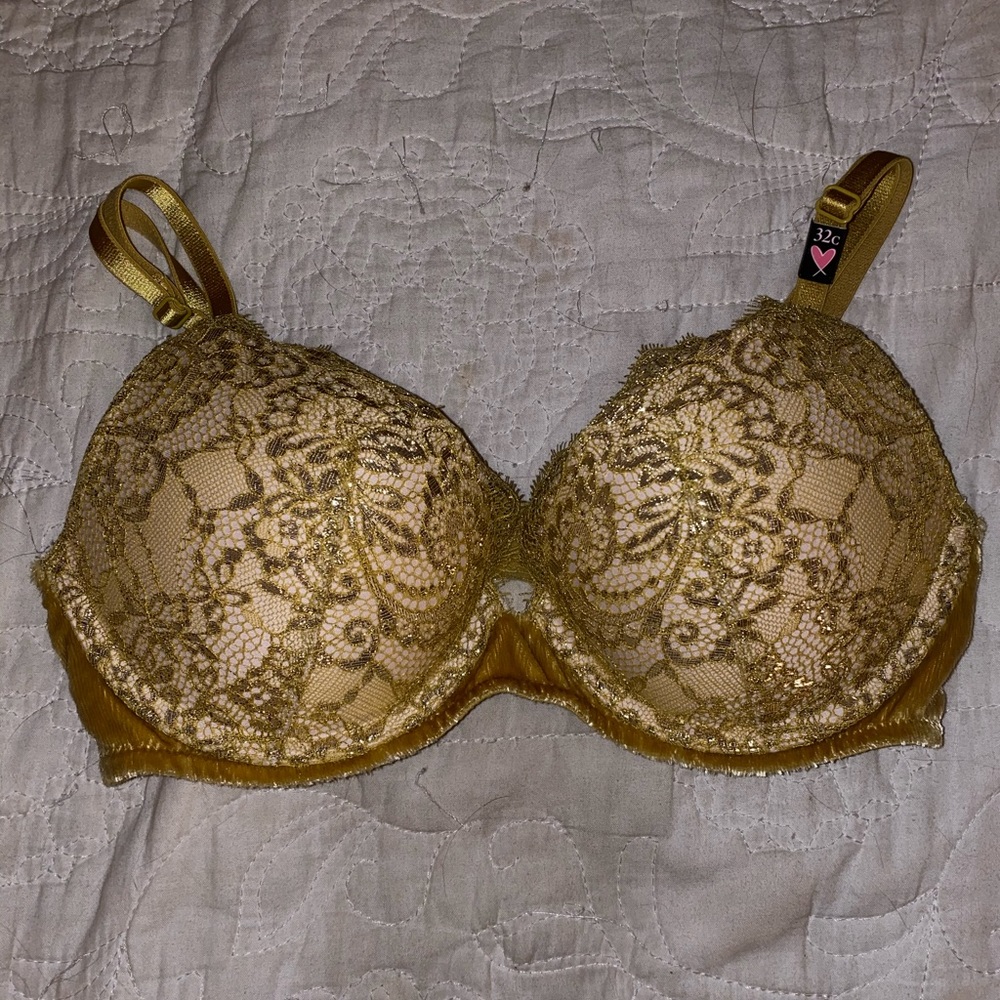 Gold Lace VS Bra